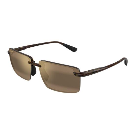  마우이짐 선글라스 라울리마 테 없는 직사각형  (호피 무늬 디테일) - MAUI JIM