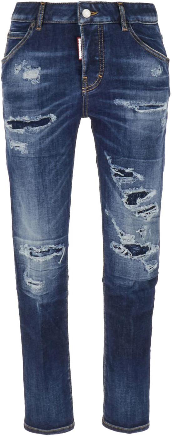  디스퀘어드2 데님 팬츠 S72LB0663S30789470 BLUE