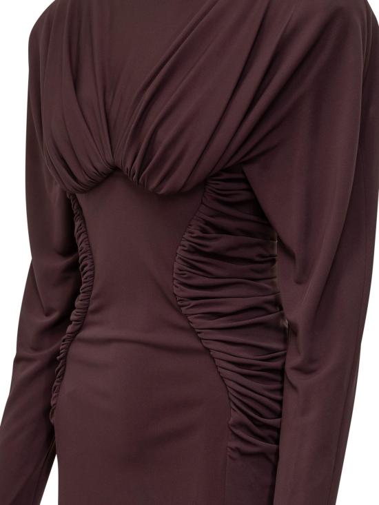 25FW 스텔라 맥카트니 숏 원피스 6A06123GU3012105 BROWN - STELLA MCCARTNEY