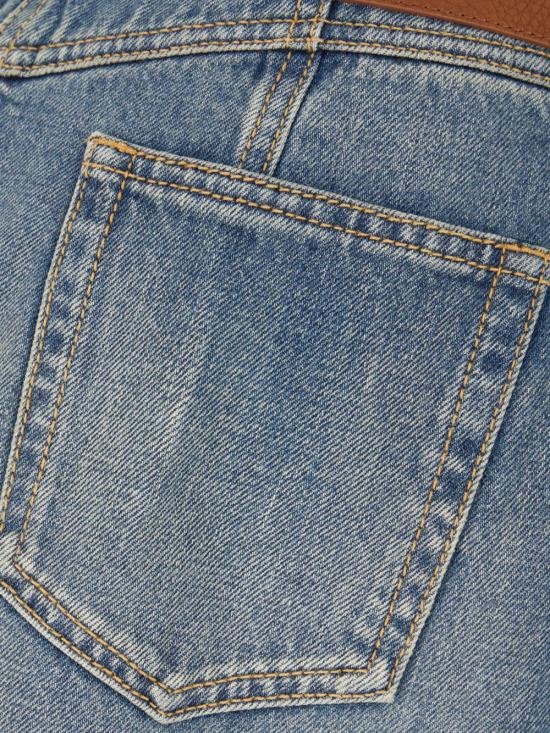 25SS 알렉산더 맥퀸 데님 스커트 817920QMACV4315 BLUE - ALEXANDER MCQUEEN