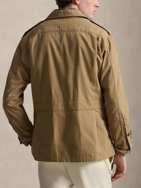 26SS 랄프 로렌 긴팔 셔츠 710P08230 001 Beige - RALPH LAUREN