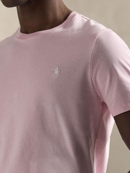 26SS 랄프 로렌 반팔 티셔츠 710671438 520 Rosa - RALPH LAUREN