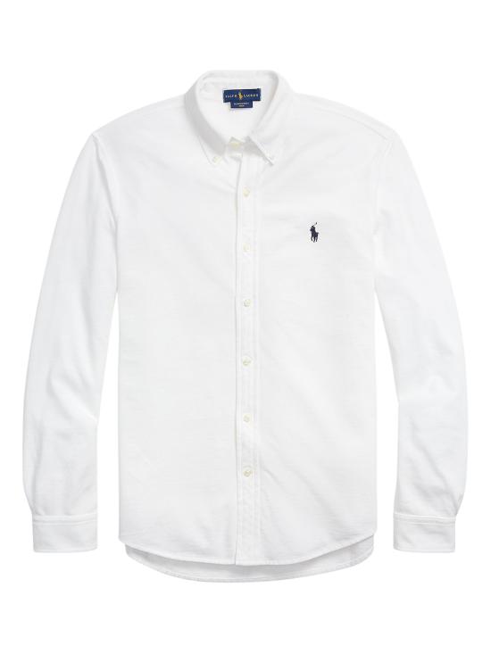 26SS 랄프 로렌 긴팔 셔츠 710654408 003 Bianco