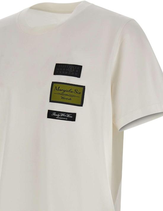 26SS 마르지엘라 반팔 티셔츠 SH0GC0069S24311101 WHITE - MAISON MARGIELA