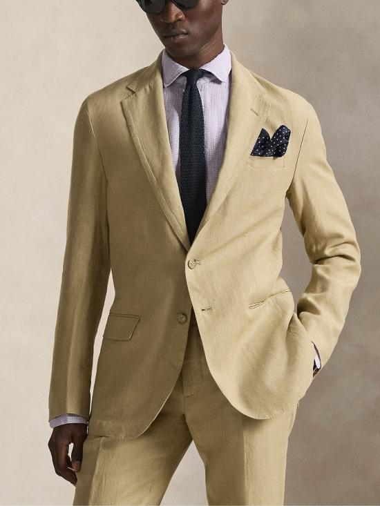 26SS 랄프 로렌 수트 자켓 715927474 007 BEIGE - RALPH LAUREN
