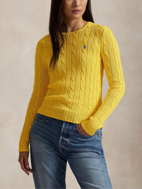 26SS 랄프 로렌 스웨터 211971869 013 Giallo - RALPH LAUREN