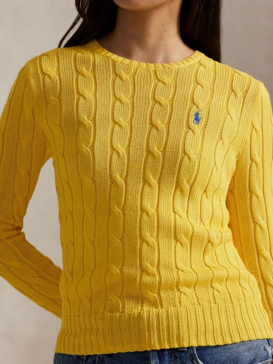 26SS 랄프 로렌 스웨터 211971869 013 Giallo - RALPH LAUREN