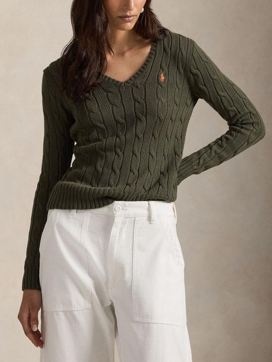 26SS 랄프 로렌 스웨터 211971870 506 Verde - RALPH LAUREN