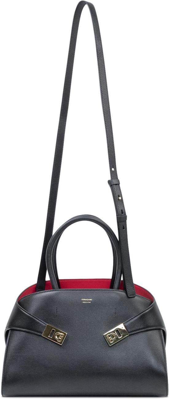 26FW 살바토레 페라가모 토트백 215608767814 BLACK - SALVATORE FERRAGAMO