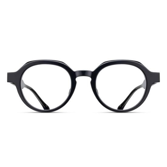  마츠다 안경 M1032.Rx 키홀 브릿지가 있는 원형 프레임 안경