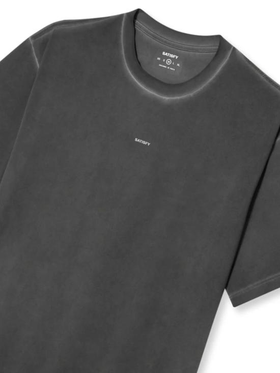 26SS 새티스파이 아우라라이트 티셔츠 11000 00D01 Nero - SATISFY