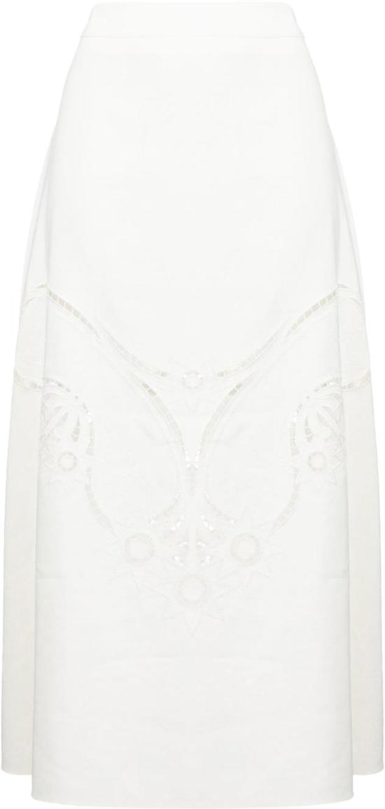  끌로에 롱 스커트 CHC23SJU04037107 WHITE