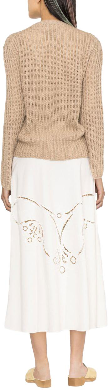  끌로에 롱 스커트 CHC23SJU04037107 WHITE - CHLOE