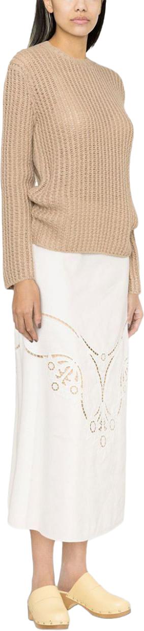  끌로에 롱 스커트 CHC23SJU04037107 WHITE - CHLOE