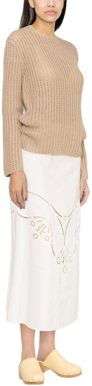  끌로에 롱 스커트 CHC23SJU04037107 WHITE - CHLOE