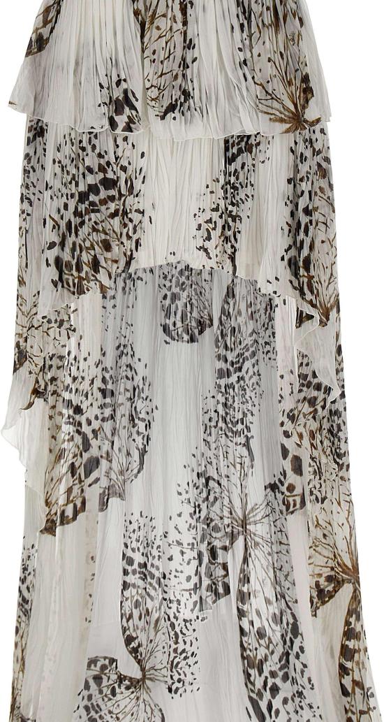 26SS 블루마린 롱 스커트 4G111AM1025 WHITE - BLUMARINE