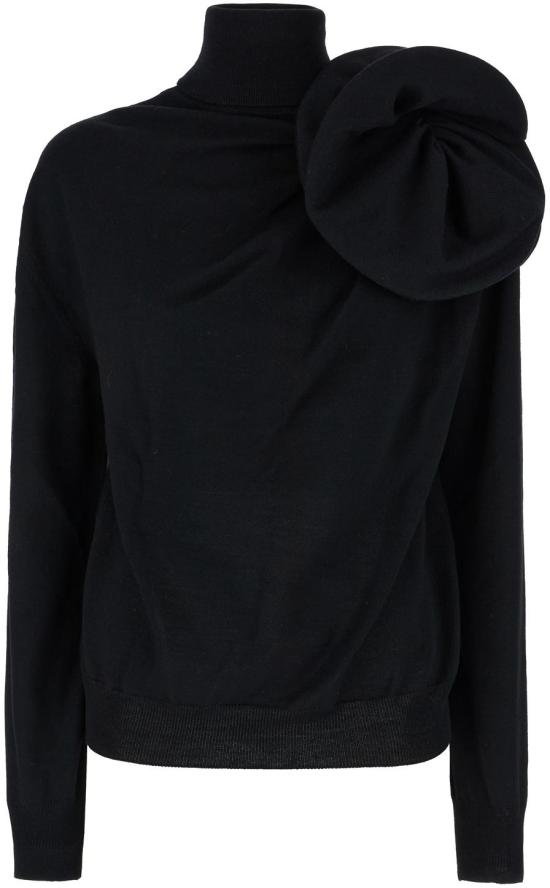 25FW 모스키노 터틀넥 252D090354010555 BLACK