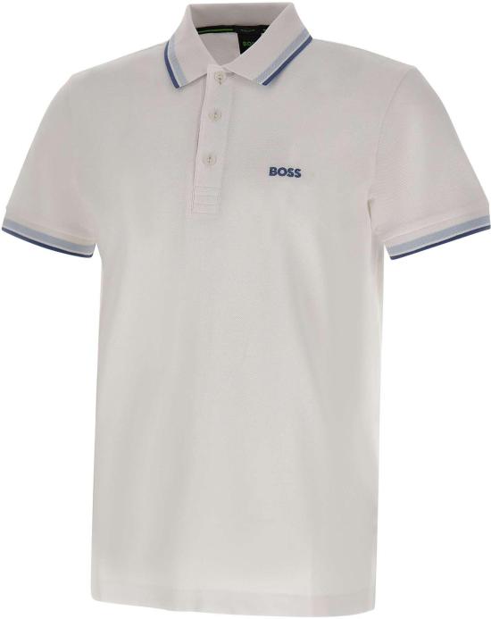 26SS 보스 폴로 티셔츠 50469055 WHITE