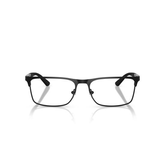26SS 엠포리오 아르마니 안경 0Ea1183 무광 블랙 직사각형 안경 (조절 가능한 코받침 포함) - EMPORIO ARMANI