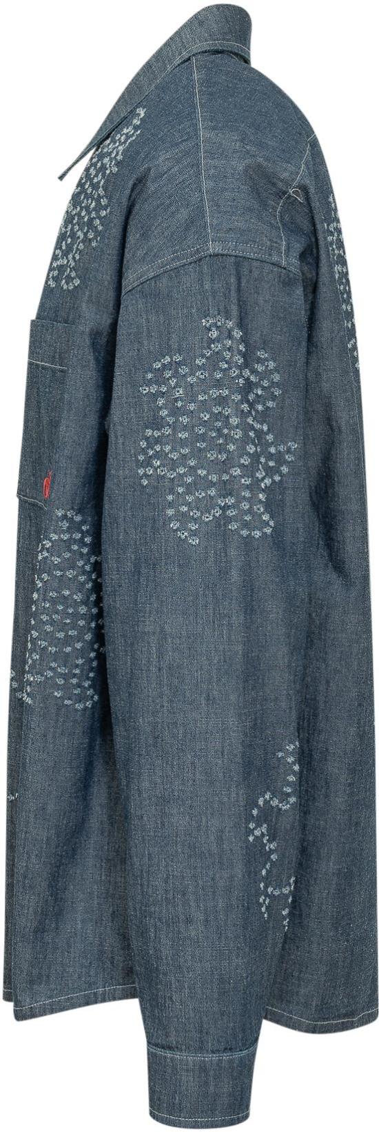 26SS 마르니 긴팔 셔츠 CUJU0061S4USCY72PCB74 BLUE - MARNI