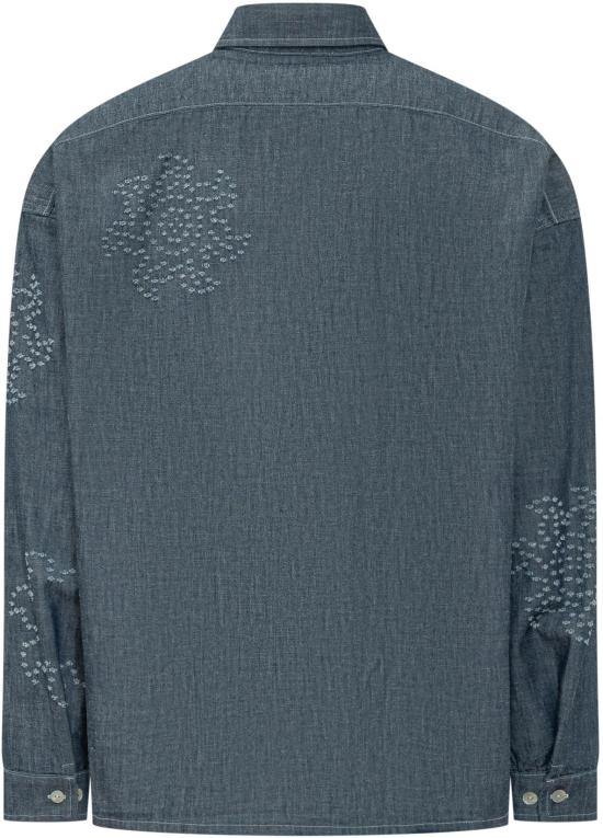 26SS 마르니 긴팔 셔츠 CUJU0061S4USCY72PCB74 BLUE - MARNI