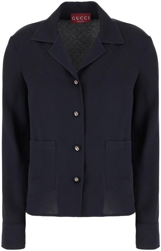 26SS 구찌 블라우스 847960ZAT684294 BLUE