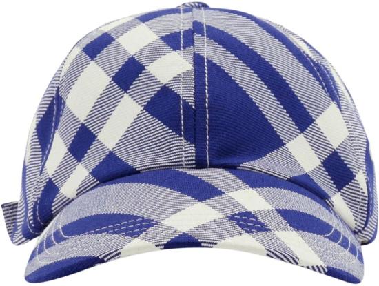 버버리 체크 볼캡 8079477B7369 BLUE