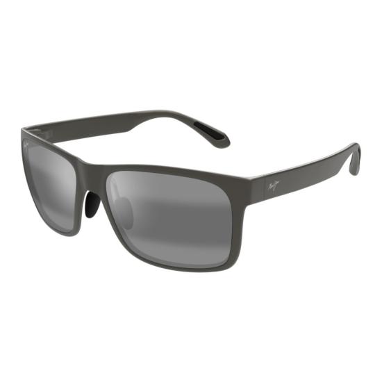  마우이짐 선글라스 레드 샌즈 직사각형 프레임 무광 - MAUI JIM