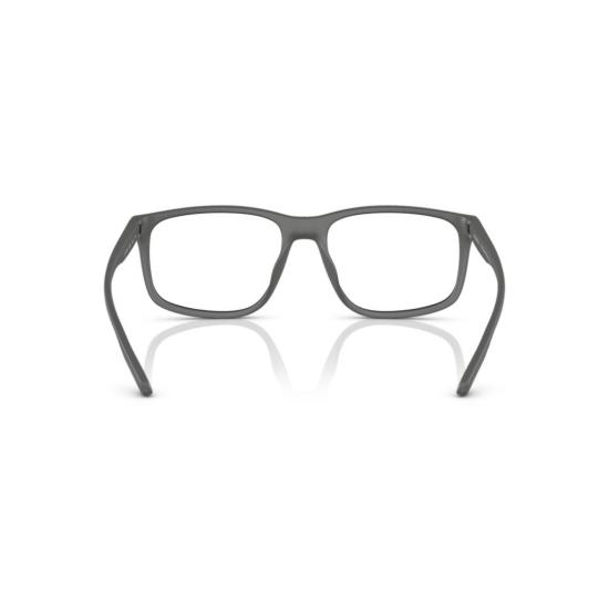  엠포리오 아르마니 안경 3209U 비스타 직사각형 무광 마감 안경테, 은은한 블루 포인트 - EMPORIO ARMANI