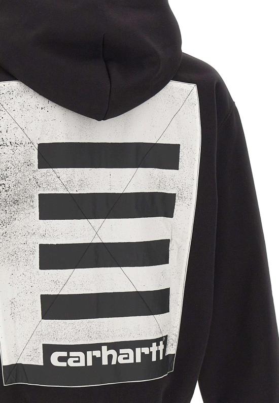 26SS 칼하트 후드 티셔츠 I03601389XX BLACK - CARHARTT