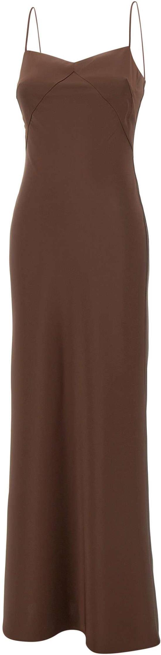 26SS 로테이트 롱 원피스 1159072037 BROWN