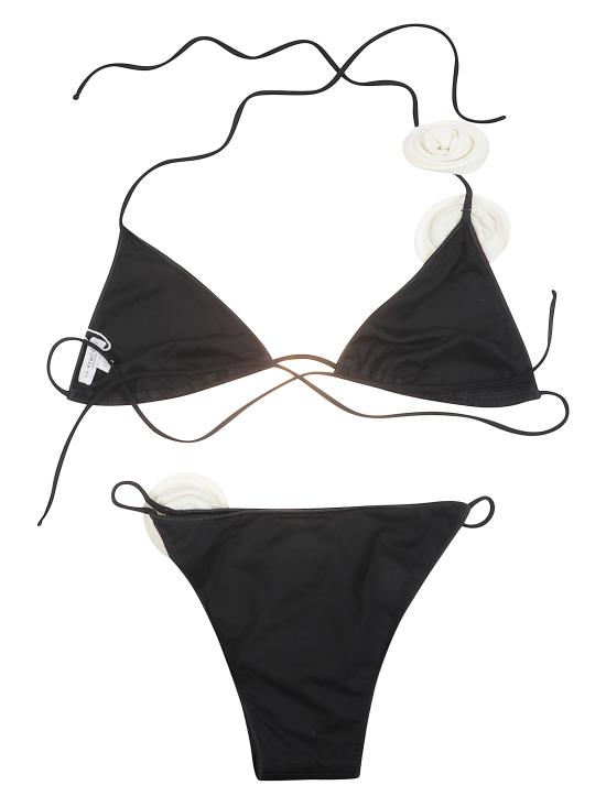 26SS 라 레베체 비키니 수영복 LR24ASB ASHARBLACKIVORY Nero - LA REVECHE