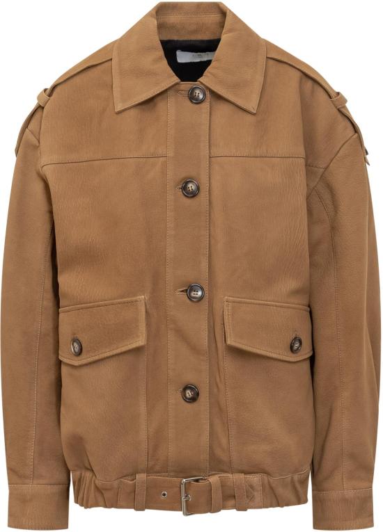 25FW 이로 가죽 자켓 25WWM137BARRIEBRO3525W BEIGE