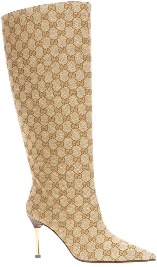 26SS 구찌 GG 캔버스 밤쉘 부츠 865623FAFWD9611 DIVERS - GUCCI