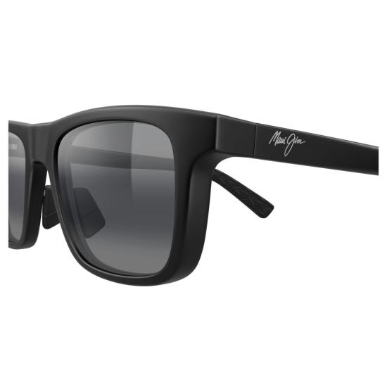  마우이짐 선글라스 모아카 직사각형 무광 블랙  (그라데이션 렌즈) - MAUI JIM