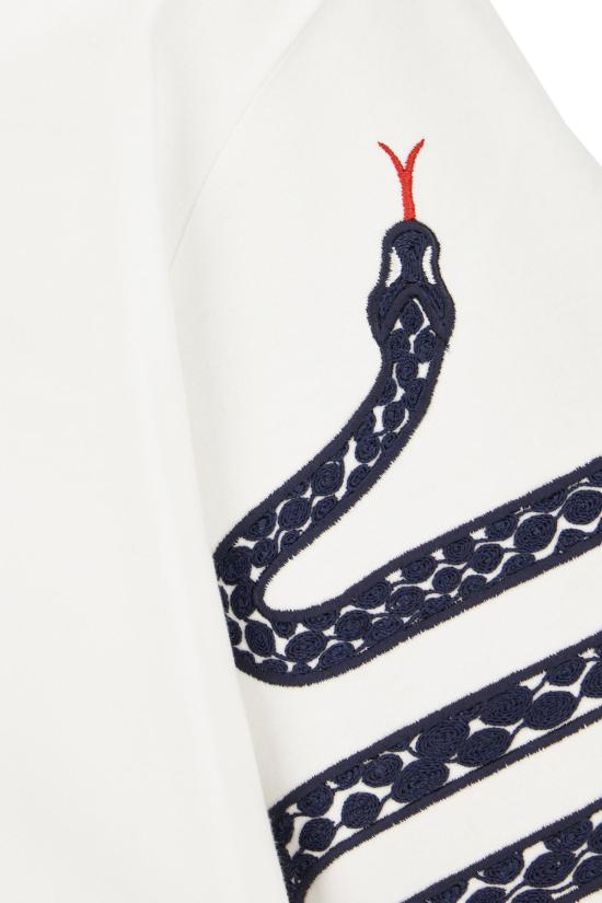 25SS 톰브라운 탑 MJS278E01454100 WHITE - THOM BROWNE