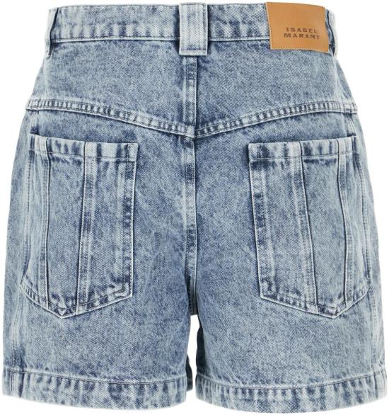 26SS 이자벨마랑 숏팬츠 26PSH0274FAD1H02E30LU BLUE - ISABEL MARANT
