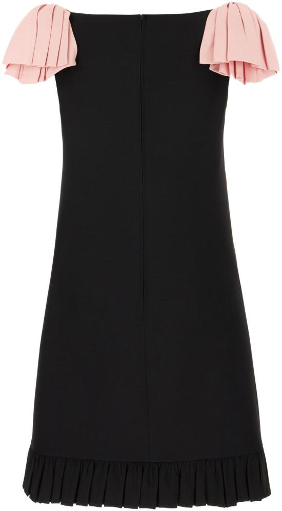 25SS 발렌티노 가라바니 미디 원피스 6B3VAEQ01CFR2X BLACK - VALENTINO GARAVANI