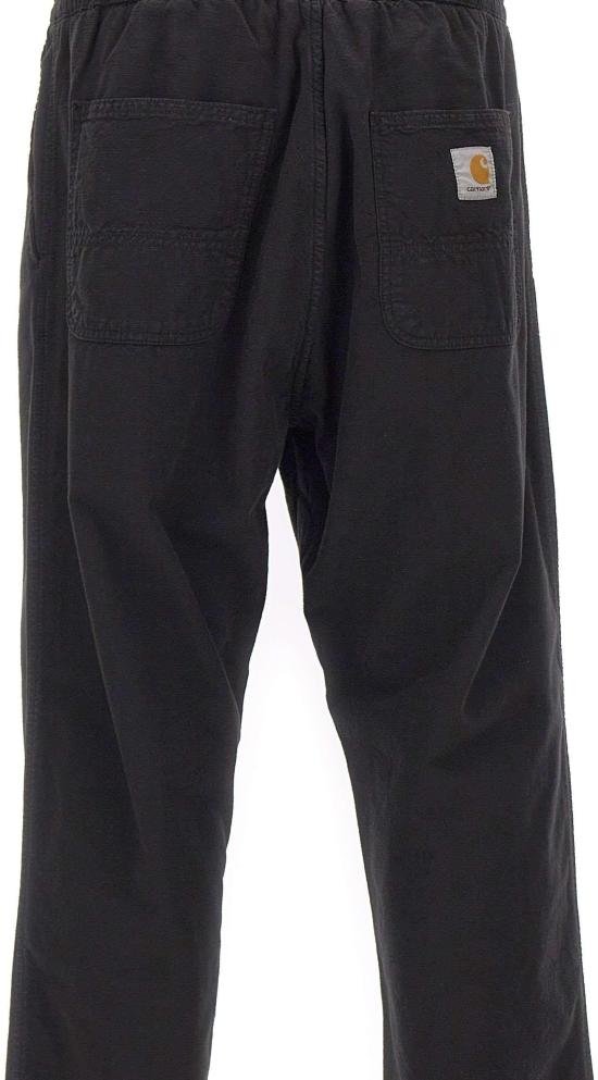 26SS 칼하트 트레이닝/조거 팬츠 I03649289GD BLACK - CARHARTT