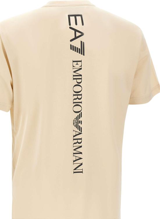 26SS 엠포리오 아르마니 반팔 티셔츠 7M000567AF10375U1088 BEIGE - EMPORIO ARMANI