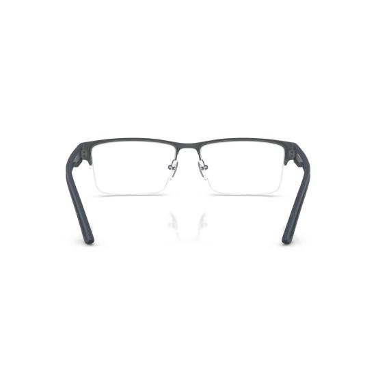 26SS 엠포리오 아르마니 선글라스 0Ea1182 무광 마감의 반무테 직사각형 안경 - EMPORIO ARMANI