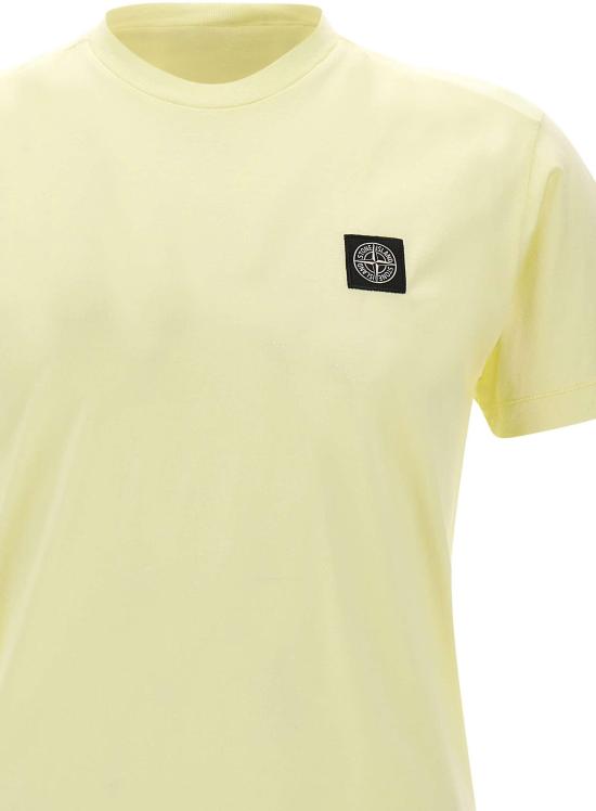26SS 스톤 아일랜드 반팔 티셔츠 2100027S0013V003C YELLOW - STONE ISLAND