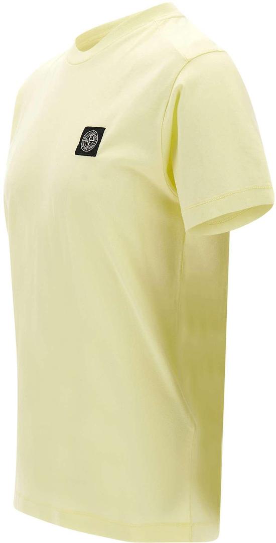 26SS 스톤 아일랜드 반팔 티셔츠 2100027S0013V003C YELLOW - STONE ISLAND