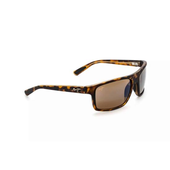 마우이짐 선글라스 바이런 베이 직사각형 호피무늬 프레임  (연한 색 렌즈) - MAUI JIM
