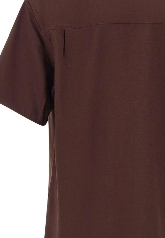 26SS 드롤드무슈 반팔 셔츠 SH254VI029BN BROWN - DROLE DE MONSIEUR