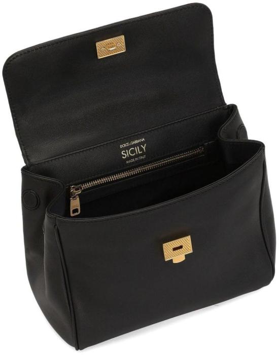 26FW 돌체앤가바나 마이 시실리 핸드백 BB7781B732180999 BLACK - DOLCE & GABBANA