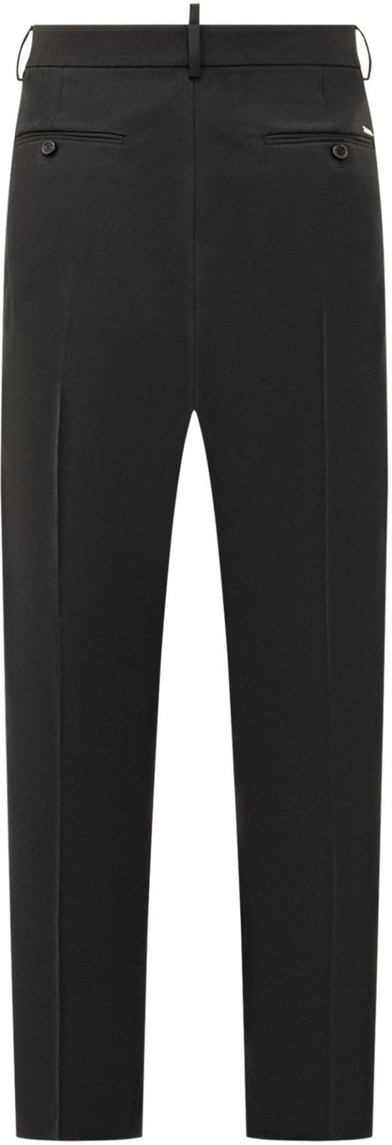 25FW 디스퀘어드2 스트레이트 팬츠 S74KB1055S40320900 BLACK - DSQUARED2
