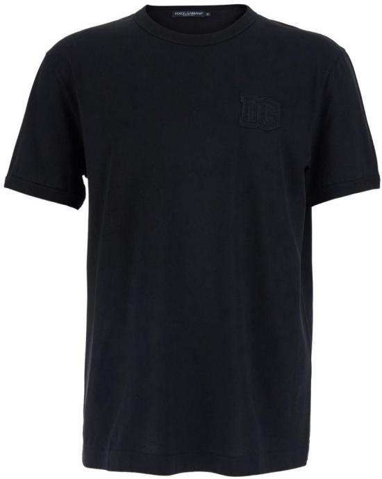 26SS 돌체앤가바나 반팔 티셔츠 G8PV1ZG7P3NN0000 BLACK - DOLCE & GABBANA