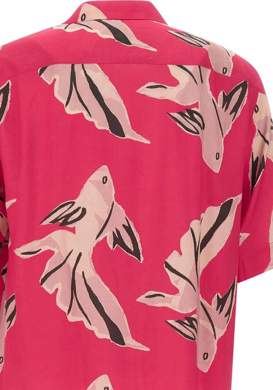 26SS 폴 스미스 반팔 셔츠 M1R905UV0299922 PINK - PAUL SMITH