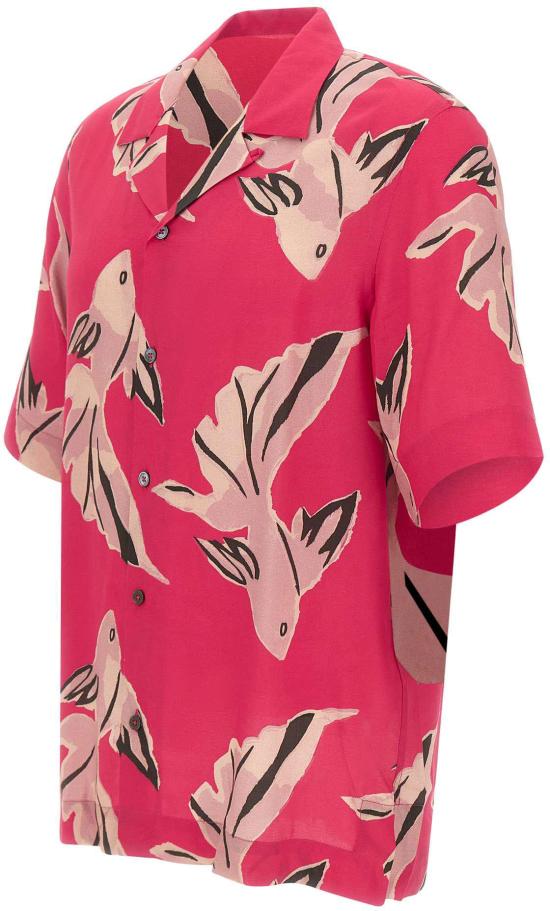 26SS 폴 스미스 반팔 셔츠 M1R905UV0299922 PINK - PAUL SMITH